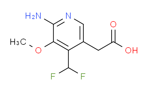 AM130914 | 1805984-86-4 | 2-Amino-4-(difluoromethyl)-3-methoxypyridine-5-acetic acid