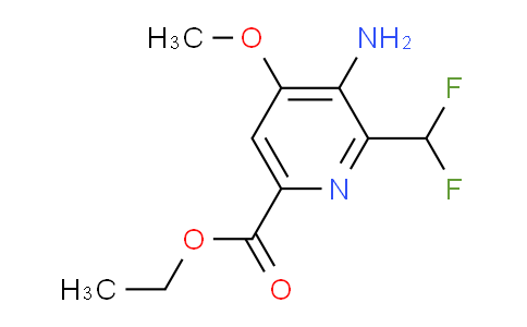 AM130915 | 1806918-69-3 | Ethyl 3-amino-2-(difluoromethyl)-4-methoxypyridine-6-carboxylate