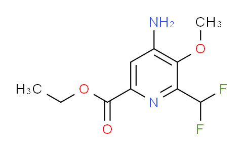 AM130926 | 1805362-43-9 | Ethyl 4-amino-2-(difluoromethyl)-3-methoxypyridine-6-carboxylate