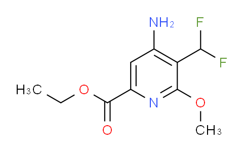 AM130931 | 1805143-05-8 | Ethyl 4-amino-3-(difluoromethyl)-2-methoxypyridine-6-carboxylate