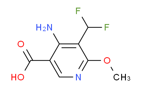 AM130932 | 1805983-24-7 | 4-Amino-3-(difluoromethyl)-2-methoxypyridine-5-carboxylic acid