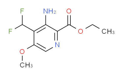 AM130933 | 1805142-63-5 | Ethyl 3-amino-4-(difluoromethyl)-5-methoxypyridine-2-carboxylate