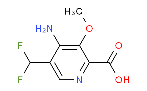 AM130934 | 1806812-40-7 | 4-Amino-5-(difluoromethyl)-3-methoxypyridine-2-carboxylic acid