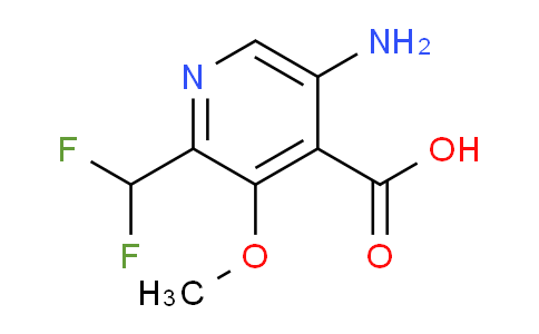 AM130936 | 1805220-73-8 | 5-Amino-2-(difluoromethyl)-3-methoxypyridine-4-carboxylic acid