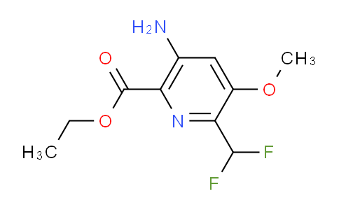 AM130937 | 1805011-48-6 | Ethyl 5-amino-2-(difluoromethyl)-3-methoxypyridine-6-carboxylate