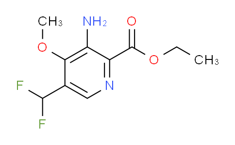 AM130940 | 1806918-79-5 | Ethyl 3-amino-5-(difluoromethyl)-4-methoxypyridine-2-carboxylate
