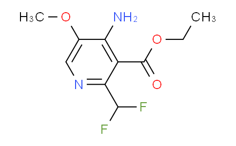 AM130942 | 1805011-33-9 | Ethyl 4-amino-2-(difluoromethyl)-5-methoxypyridine-3-carboxylate