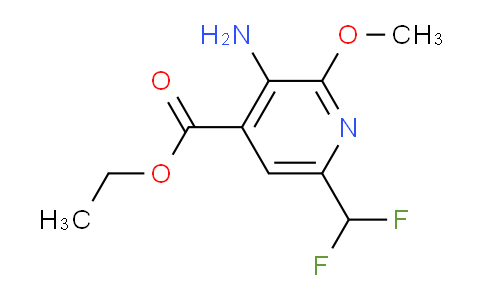 AM130951 | 1803684-00-5 | Ethyl 3-amino-6-(difluoromethyl)-2-methoxypyridine-4-carboxylate
