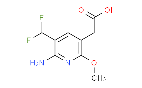 AM130956 | 1806824-90-7 | 2-Amino-3-(difluoromethyl)-6-methoxypyridine-5-acetic acid