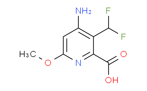 AM130961 | 1806794-54-6 | 4-Amino-3-(difluoromethyl)-6-methoxypyridine-2-carboxylic acid