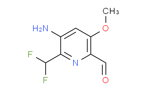 AM130968 | 1806793-88-3 | 3-Amino-2-(difluoromethyl)-5-methoxypyridine-6-carboxaldehyde