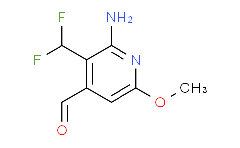 2-Amino-3-(difluoromethyl)-6-methoxypyridine-4-carboxaldehyde