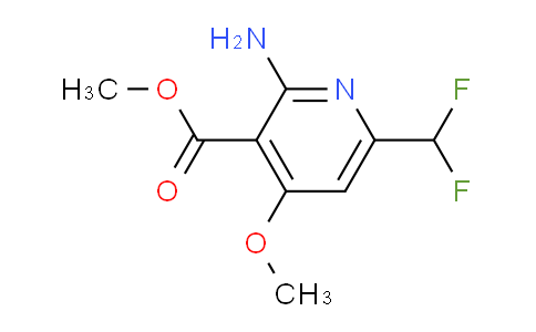 Methyl 2-amino-6-(difluoromethyl)-4-methoxypyridine-3-carboxylate