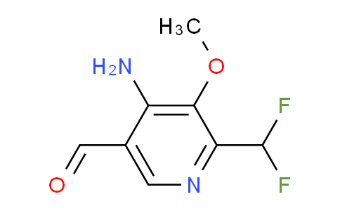 AM130988 | 1806799-10-9 | 4-Amino-2-(difluoromethyl)-3-methoxypyridine-5-carboxaldehyde