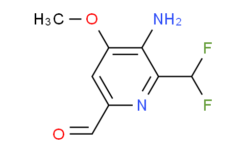 AM130989 | 1805981-76-3 | 3-Amino-2-(difluoromethyl)-4-methoxypyridine-6-carboxaldehyde