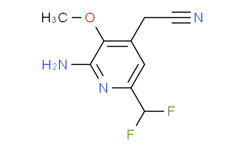 AM130999 | 1806822-34-3 | 2-Amino-6-(difluoromethyl)-3-methoxypyridine-4-acetonitrile