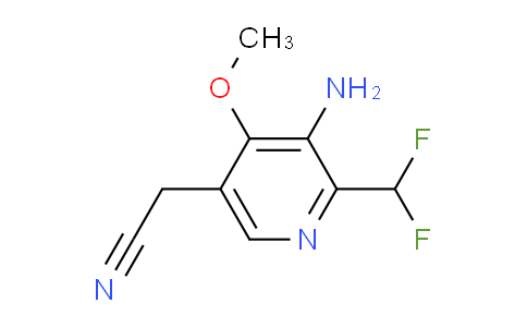 AM131003 | 1804683-24-6 | 3-Amino-2-(difluoromethyl)-4-methoxypyridine-5-acetonitrile