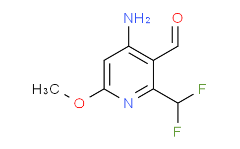AM131004 | 1806799-13-2 | 4-Amino-2-(difluoromethyl)-6-methoxypyridine-3-carboxaldehyde