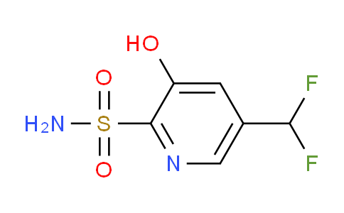 AM13102 | 1805322-36-4 | 5-(Difluoromethyl)-3-hydroxypyridine-2-sulfonamide