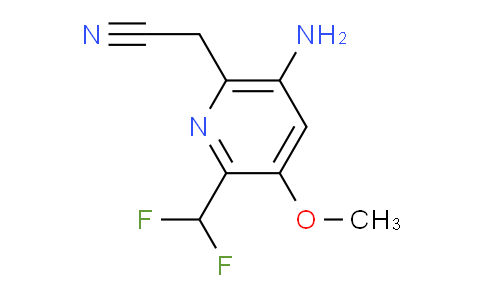 AM131025 | 1805970-50-6 | 5-Amino-2-(difluoromethyl)-3-methoxypyridine-6-acetonitrile