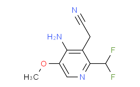 AM131032 | 1806792-58-4 | 4-Amino-2-(difluoromethyl)-5-methoxypyridine-3-acetonitrile