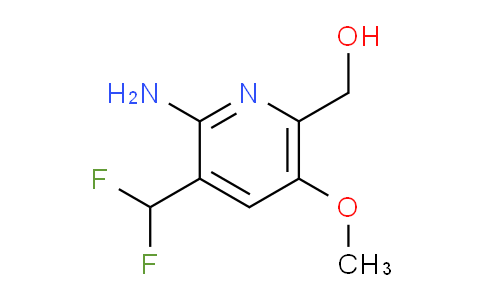 2-Amino-3-(difluoromethyl)-5-methoxypyridine-6-methanol