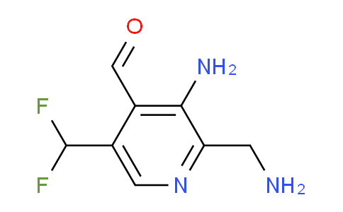 AM131039 | 1805229-85-9 | 3-Amino-2-(aminomethyl)-5-(difluoromethyl)pyridine-4-carboxaldehyde