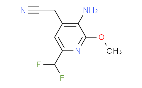 AM131048 | 1803674-33-0 | 3-Amino-6-(difluoromethyl)-2-methoxypyridine-4-acetonitrile