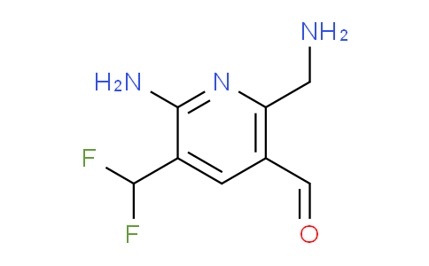 AM131051 | 1806799-25-6 | 2-Amino-6-(aminomethyl)-3-(difluoromethyl)pyridine-5-carboxaldehyde