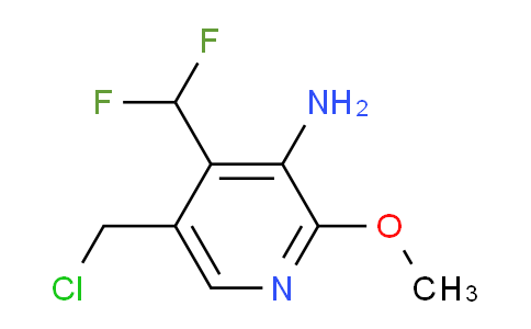AM131052 | 1806790-59-9 | 3-Amino-5-(chloromethyl)-4-(difluoromethyl)-2-methoxypyridine