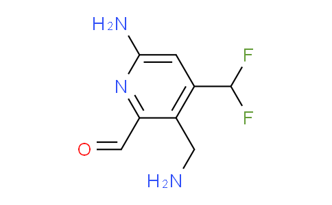6-Amino-3-(aminomethyl)-4-(difluoromethyl)pyridine-2-carboxaldehyde