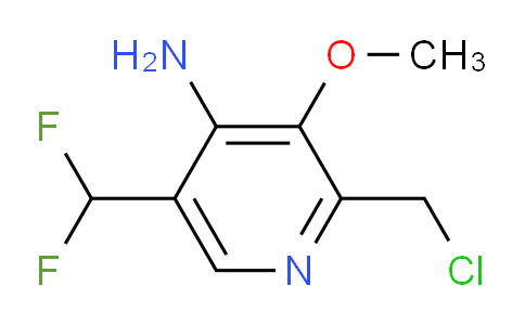 AM131058 | 1806790-65-7 | 4-Amino-2-(chloromethyl)-5-(difluoromethyl)-3-methoxypyridine