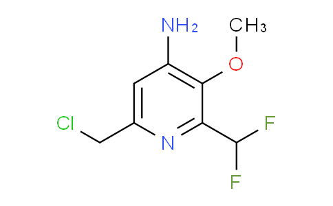 AM131061 | 1806915-62-7 | 4-Amino-6-(chloromethyl)-2-(difluoromethyl)-3-methoxypyridine