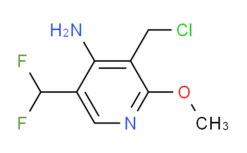 AM131064 | 1805369-16-7 | 4-Amino-3-(chloromethyl)-5-(difluoromethyl)-2-methoxypyridine