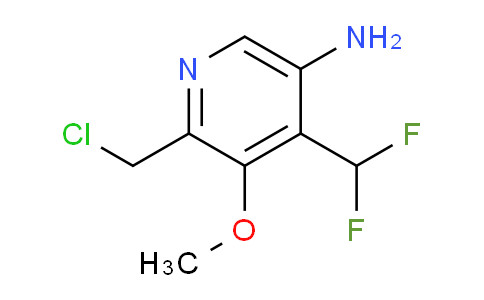 AM131069 | 1805369-22-5 | 5-Amino-2-(chloromethyl)-4-(difluoromethyl)-3-methoxypyridine
