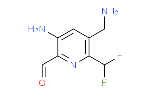 AM131070 | 1804457-79-1 | 3-Amino-5-(aminomethyl)-6-(difluoromethyl)pyridine-2-carboxaldehyde