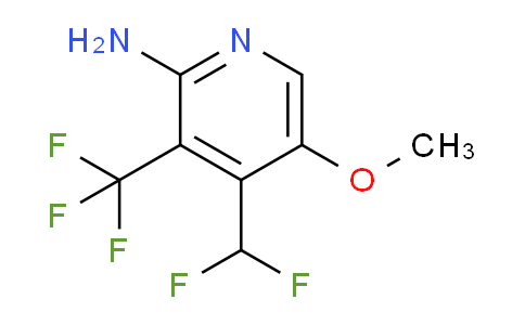 2-Amino-4-(difluoromethyl)-5-methoxy-3-(trifluoromethyl)pyridine
