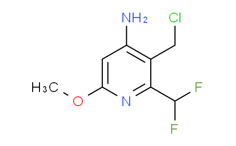 AM131078 | 1806790-78-2 | 4-Amino-3-(chloromethyl)-2-(difluoromethyl)-6-methoxypyridine
