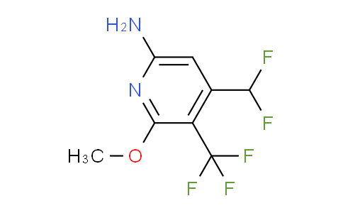 6-Amino-4-(difluoromethyl)-2-methoxy-3-(trifluoromethyl)pyridine