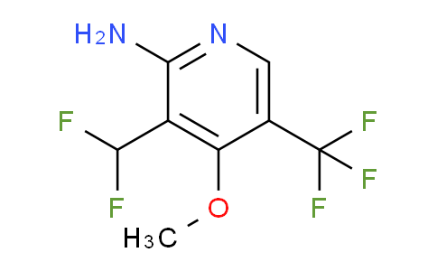 2-Amino-3-(difluoromethyl)-4-methoxy-5-(trifluoromethyl)pyridine
