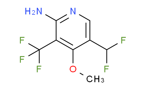 2-Amino-5-(difluoromethyl)-4-methoxy-3-(trifluoromethyl)pyridine