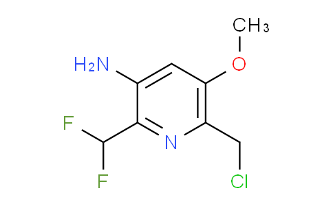 AM131088 | 1806898-70-3 | 3-Amino-6-(chloromethyl)-2-(difluoromethyl)-5-methoxypyridine