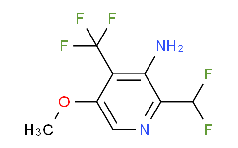 AM131089 | 1806791-55-8 | 3-Amino-2-(difluoromethyl)-5-methoxy-4-(trifluoromethyl)pyridine