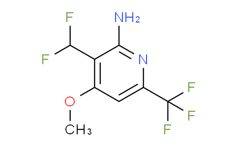 AM131091 | 1806821-05-5 | 2-Amino-3-(difluoromethyl)-4-methoxy-6-(trifluoromethyl)pyridine