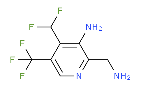 AM131097 | 1803685-16-6 | 3-Amino-2-(aminomethyl)-4-(difluoromethyl)-5-(trifluoromethyl)pyridine