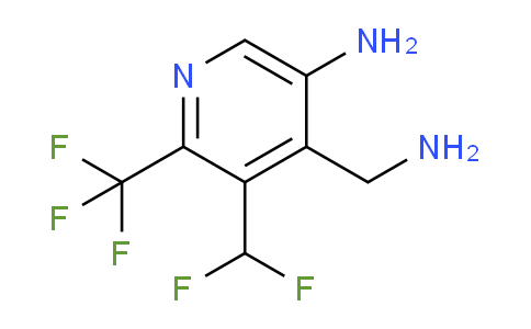 5-Amino-4-(aminomethyl)-3-(difluoromethyl)-2-(trifluoromethyl)pyridine
