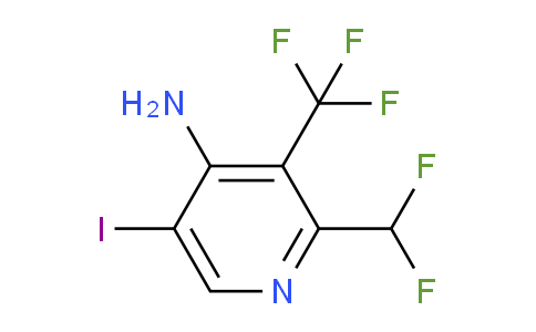AM131109 | 1805960-16-0 | 4-Amino-2-(difluoromethyl)-5-iodo-3-(trifluoromethyl)pyridine
