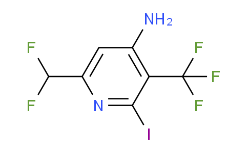 AM131111 | 1806797-70-5 | 4-Amino-6-(difluoromethyl)-2-iodo-3-(trifluoromethyl)pyridine