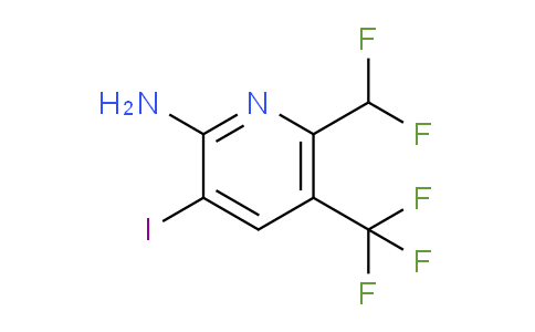 AM131115 | 1804512-72-8 | 2-Amino-6-(difluoromethyl)-3-iodo-5-(trifluoromethyl)pyridine