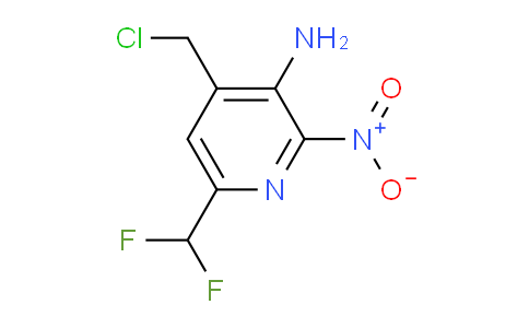 AM131126 | 1806902-16-8 | 3-Amino-4-(chloromethyl)-6-(difluoromethyl)-2-nitropyridine